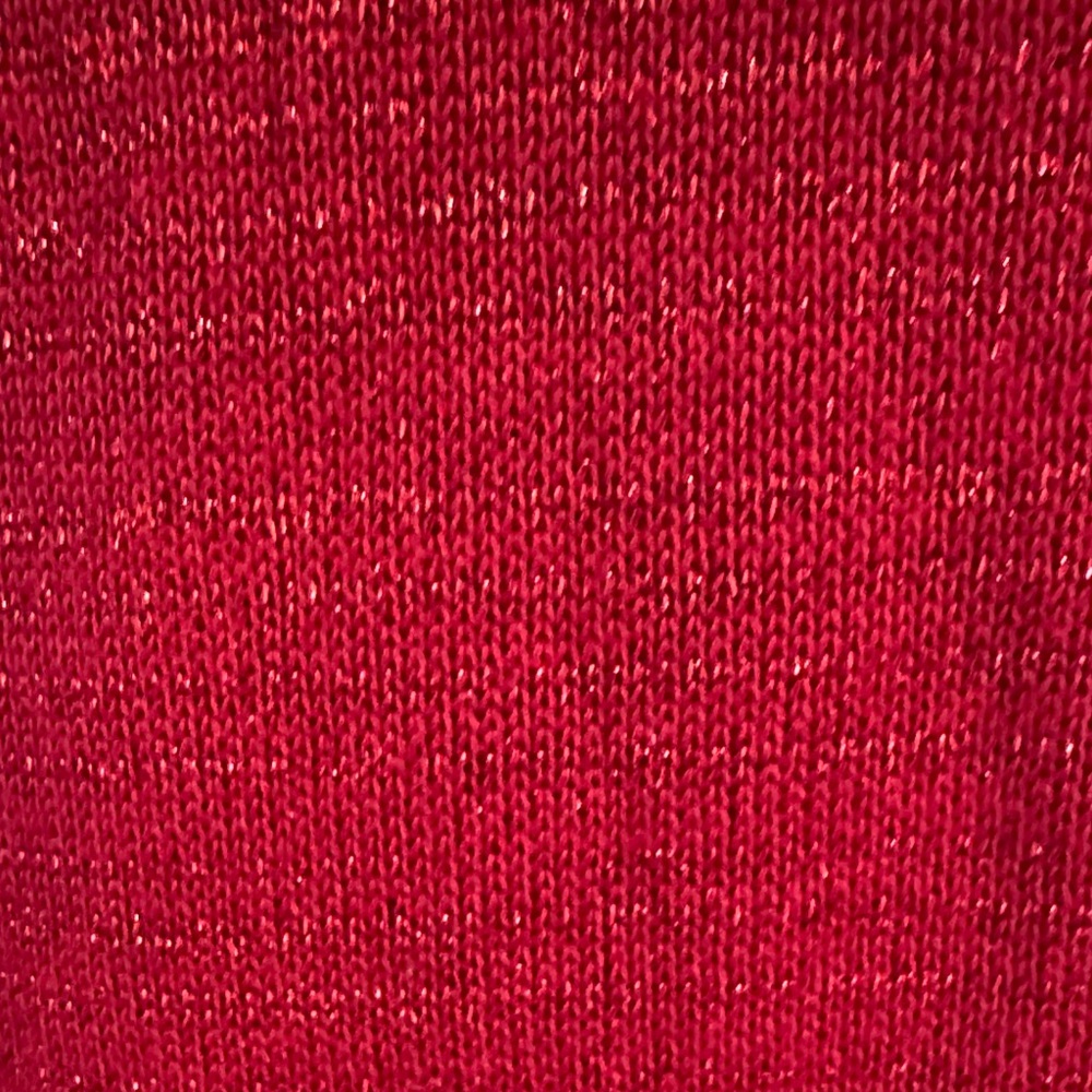 Chico's Red Metallic Sleeveless Tank - Picture 5 of 5